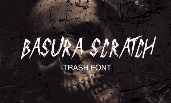Basura: The Ultimate Horror Display Font for Bold Campaigns