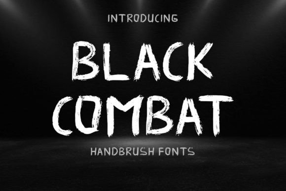 Black Combat: The Bold Typeface That Transforms Handmade Shop Brands