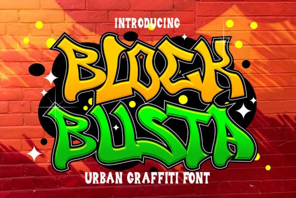 Block Busta: The Bold Display Typeface for Editorial Impact