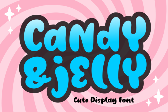 Candy and Jelly: The Playful Display Font for Editorial Design