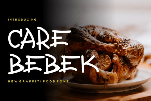 Care Bebek: A Bold Display Font for High-Impact Campaigns