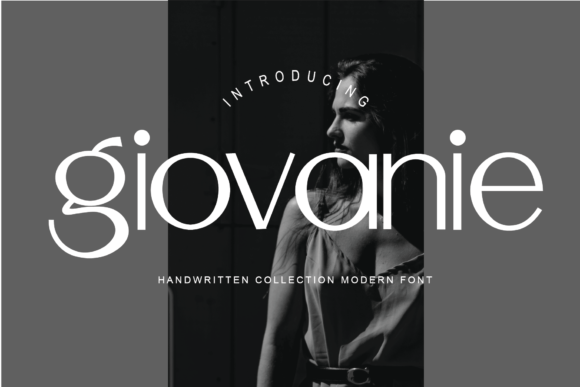 Giovanie: The Modern Display Typeface for Bold Editorial Design