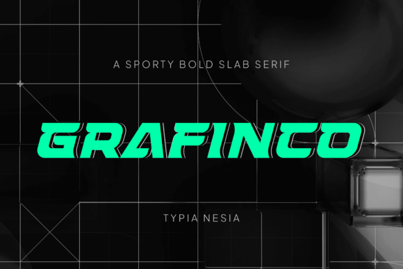 Grafinco: A Bold Display Font for Modern Brand Identity