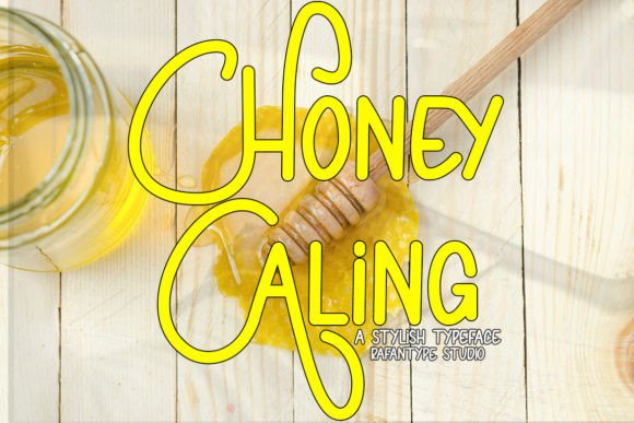 Honey Aling: The Quirky Display Font for Viral Campaigns