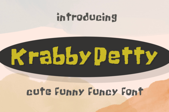 Krabby Petty Display Font for Web Design