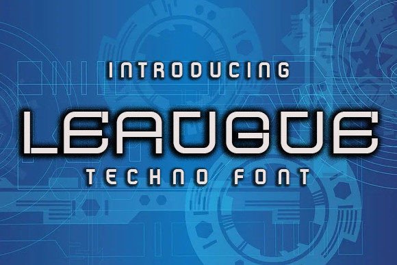 League: The Futuristic Typeface That Powers High-Impact Campaigns