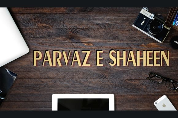 Parvaz E Shaheen: A Premium Display Font for Modern Web Design