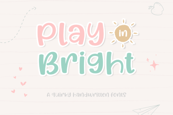 Play in Bright: A Whimsical Typeface for Editorial Design