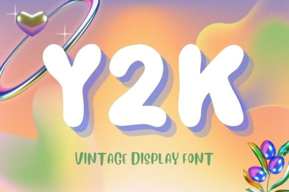 Y2k: The Ultimate Display Font for Handmade Labels and Shop Branding