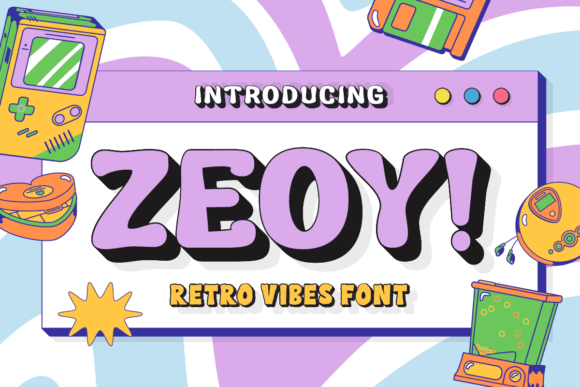 Zeoy: The Groovy Display Font That Elevates Campaign Creativity